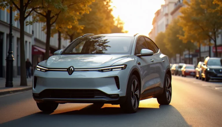 Comparatif du meilleur auto électrique 2026 — SUV électrique moderne en conditions urbaines